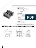 Small Outline Package: Applicable Ic Dimensions & Socket Dimensions