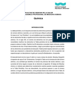 Informe Quimica