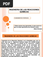 Ingenieria de Las Reacciones Químicas Clase 1