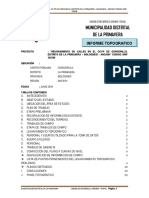 Informe Topografico.