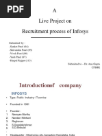 Recruitment Process of Infosys