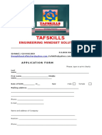 Tafskills: Engineering Mindset Solutions