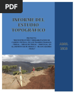 Informe Topografico