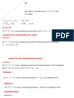 Transformaciones Lineales