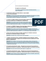 Requisitos para La Otorgación de Licencias de Funcionamiento Cochabamba