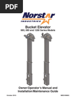 Bucket Elevator: Owner/Operator's Manual and Installation/Maintenance Guide