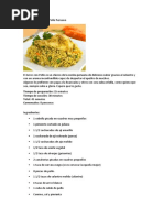 Receta de Arroz Con Pollo Peruano