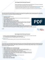 Adult Swimming Framework Outcomes