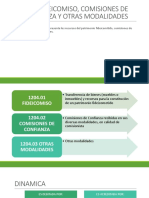 1204 Fideicomiso, Comisiones de Confianza y Otras