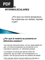 Fuerzas Intermoleculares e Intramoleculares