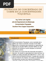 Filtracion de Concentrado de Cobre (14pag)