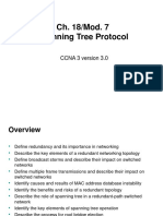 Ch. 18/mod. 7 Spanning Tree Protocol: CCNA 3 Version 3.0