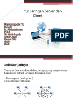 Arsitektur Jaringan Client Server