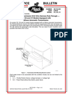 VECU and Transmission ECU Wire Harness Rub-Through - CX, CH and CV Models Equipped With