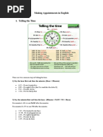 Telling The Time and Dates