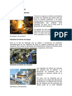 Tipos de Industrias