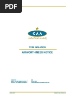 Airworthiness Notice: Tyre Inflation