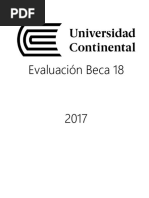 Examen de Admision de Beca 18 (2017) - Corregido