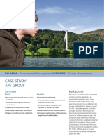 BSI ISO 14001 ISO 9001 Case Study APS UK EN PDF