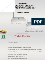 Semindia Adsl 2+ Modem/Router