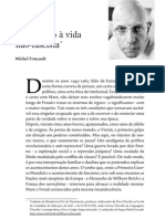 Foucault, Michel. Introdução À Vida Não-Fascista