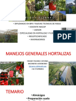 Manejos Generales Hortalizas