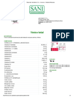 Tónico Total - John Martin Productos Veterinarios