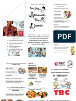 Triptico Tuberculosis