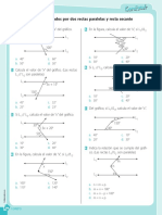 MAT6P - U2 - Ficha Adicional Ángulos Formados Por Dos Rectas Paralelas y Una Recta Secante