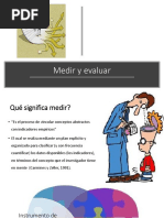 Medir y Evaluar