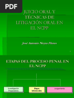 Dr. José Antonio Neyra Flores - Juicio y Litigación Oral