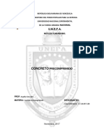 Informe Concreto Precomprimido para El Jueves