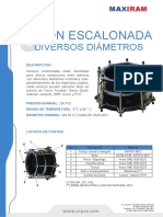 Unión Escalonada Diversos Diámetros