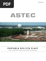 Astec Portable RCC-CTB Plant