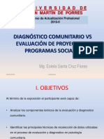 Evaluación y Diagnóstico - Ps Comunitaria