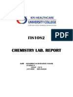 Chem Lab Report 7 (Autorecovered)