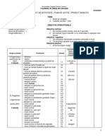 Plan de Lectie 2