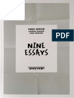 First Office Nine Essays 1-3