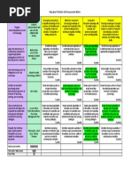 Portfolio Self Assessment Matrix 3