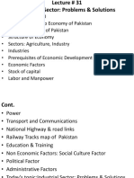 Industrial Sector of Pakistan