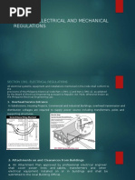 Rule Xiii - Electrical and Mechanical Regulations