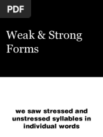 Weak & Strong Forms