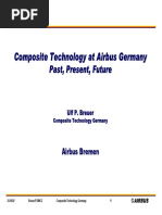 Commposite Technology at Airbus Germany Present Part and Future