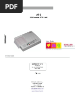 Schiller AT-2 ECG - User Manual PDF