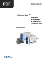 Usb To Can v2 Manual English