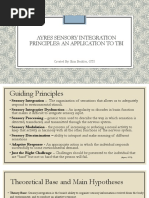 Ayres Sensory Integration Principles