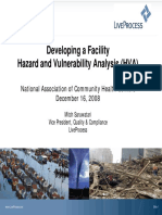 Developing A Facility Hazard and Vulnerability Analysis (HVA)