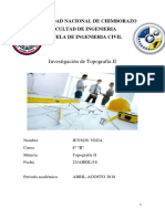 Informe Topográfico Con Estación Total