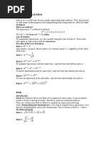 Indices, Surds and Log