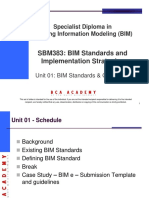 SBM383 - Unit 01 - BIM Standards Guidelines